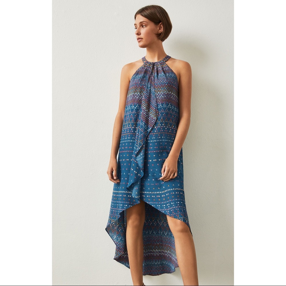 BCBGMAXAZRIA Lanna Midi Dress - Sz L